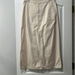 Kim Rogers Cream Midi Skirt
